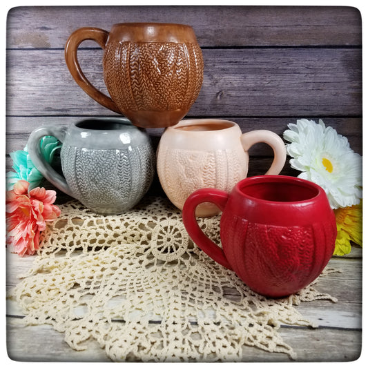 This Week Only: One-off Cabled Mugs