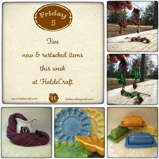 Five new and restocked items at HaldeCraft this week