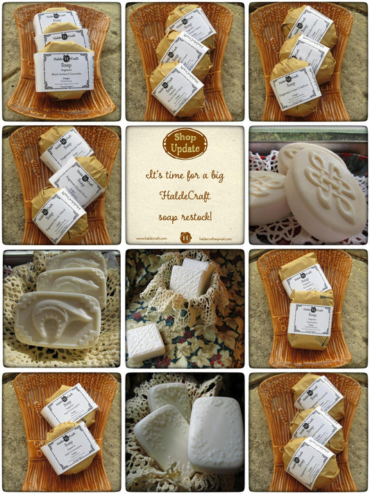 Big soap restock!