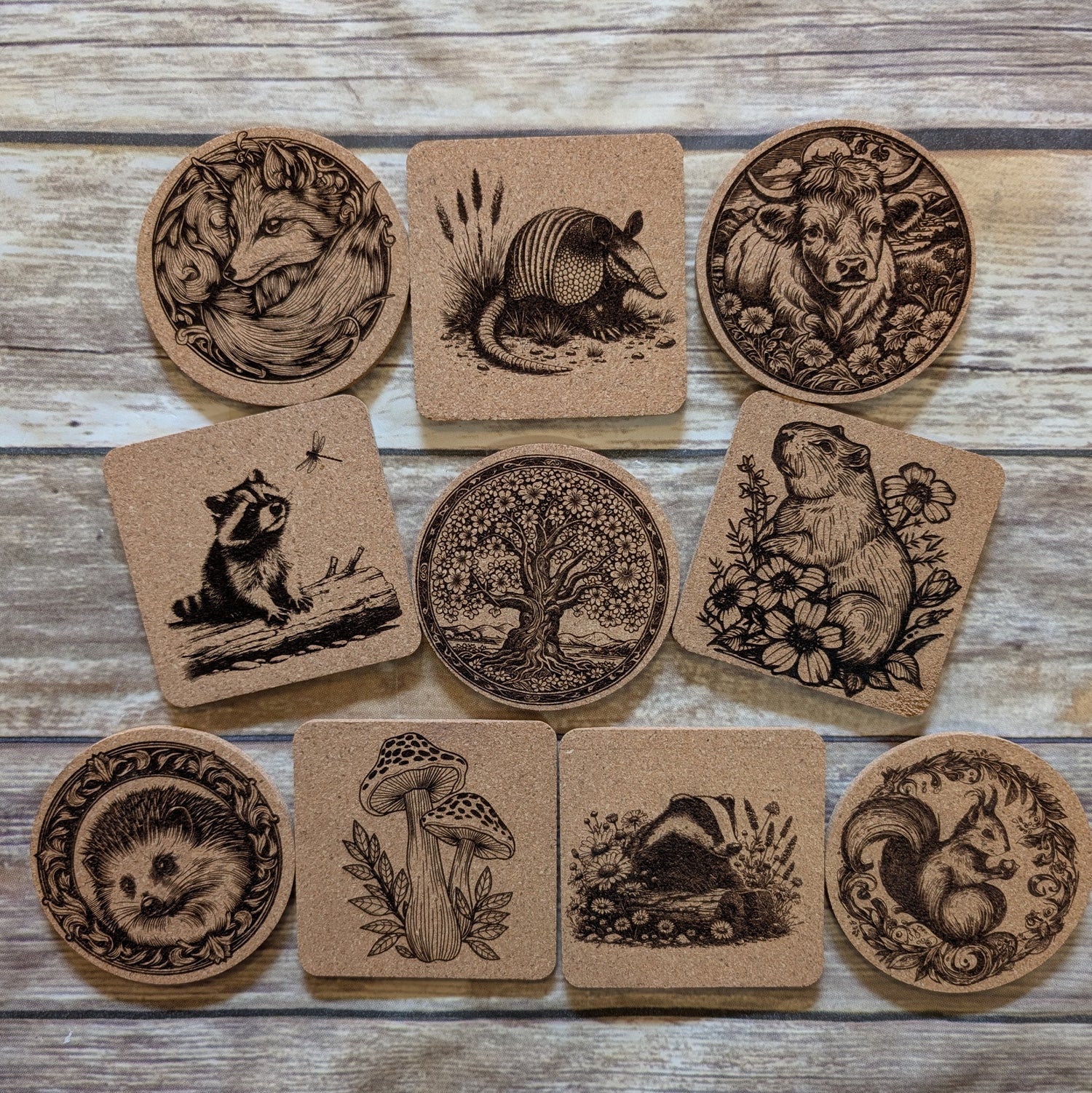 Cork Coasters