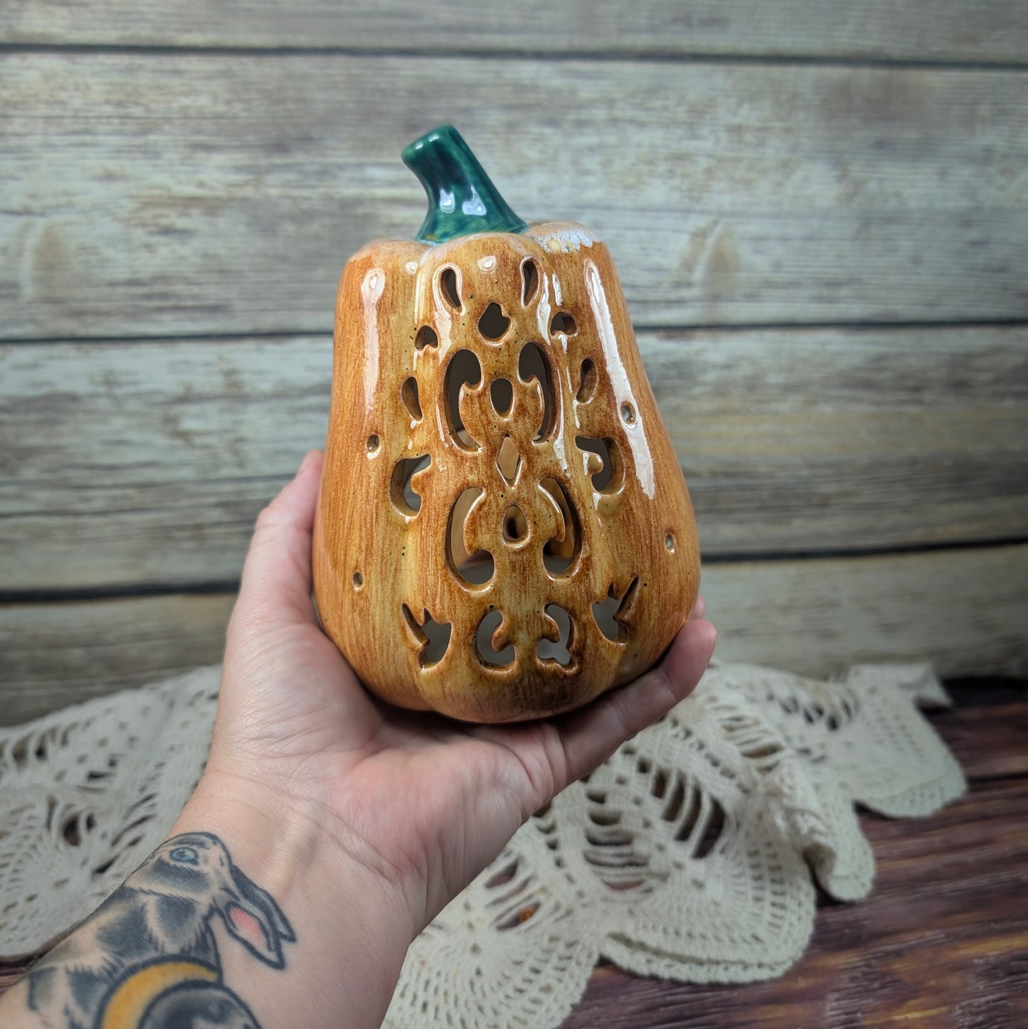 Gourd luminary