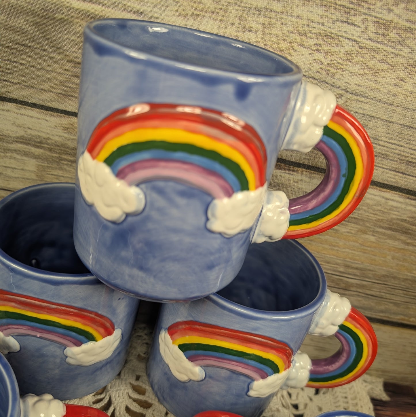 Triple Rainbow Mug