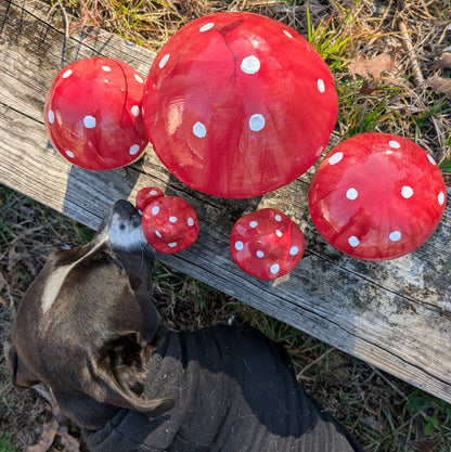 Garden mushroom (8-inch)