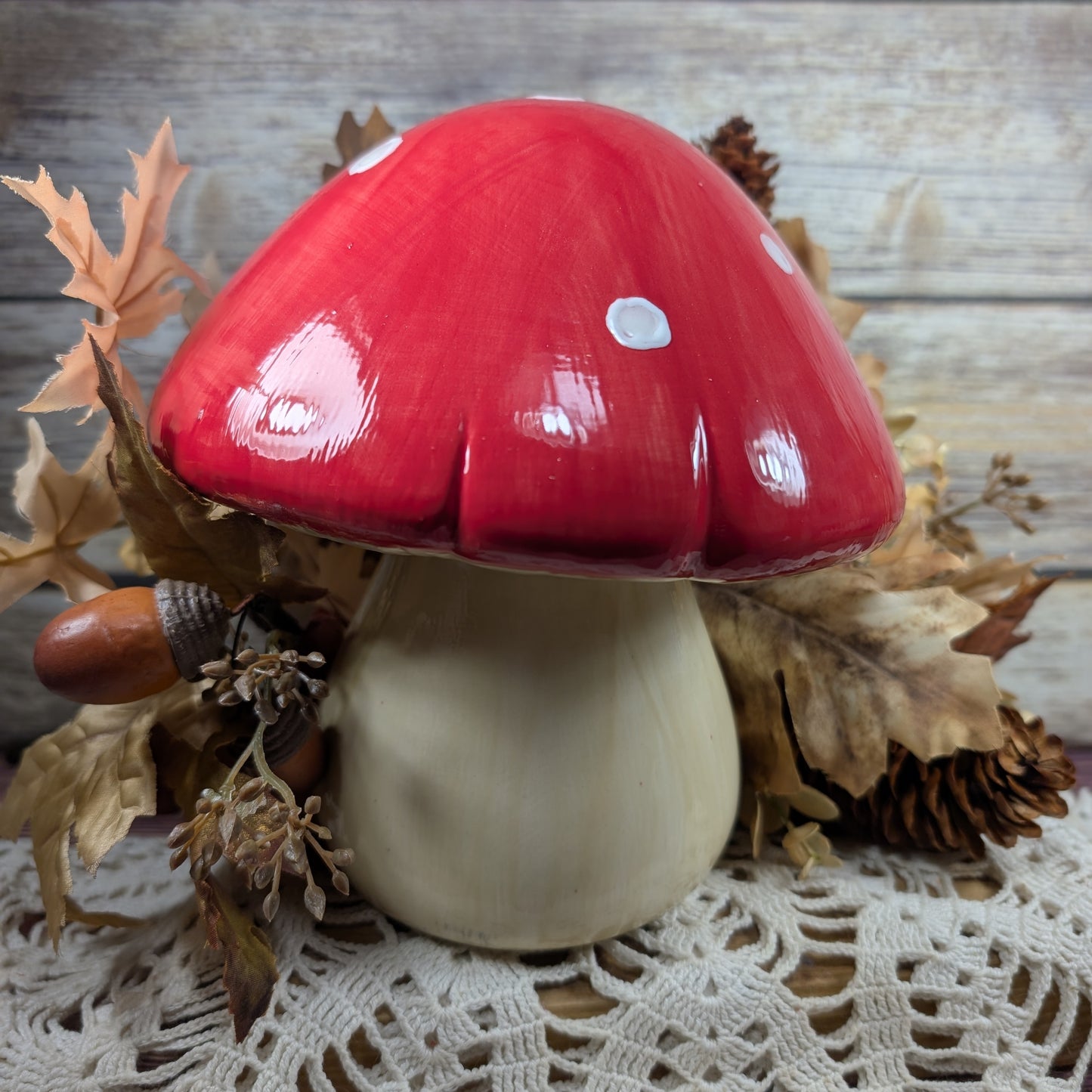 Garden mushroom (8-inch)